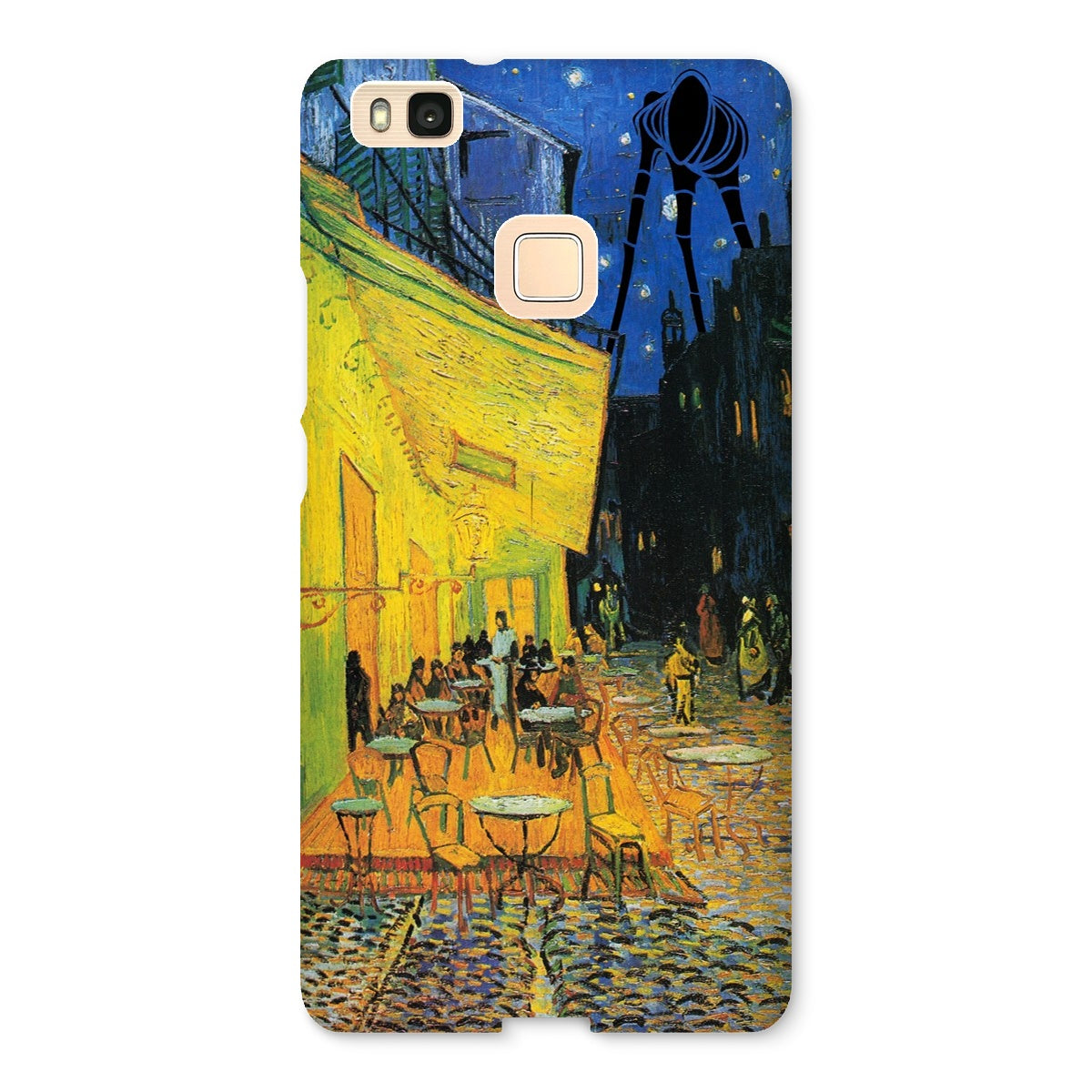 War of the Worlds// Cafe vs Tripod Snap Phone Case