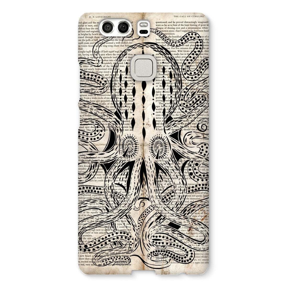 Lovecraft, The Call of Cthulhu Grunge Edition Snap Phone Case