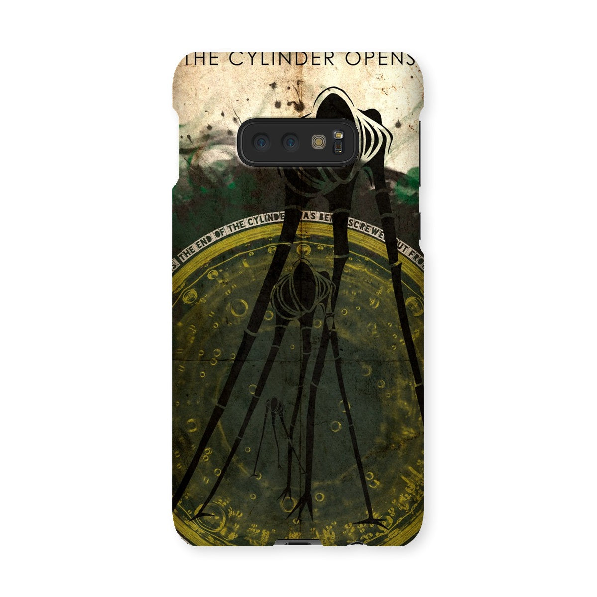 War of the Worlds// The Cylinder Opens Poster Snap Phone Case