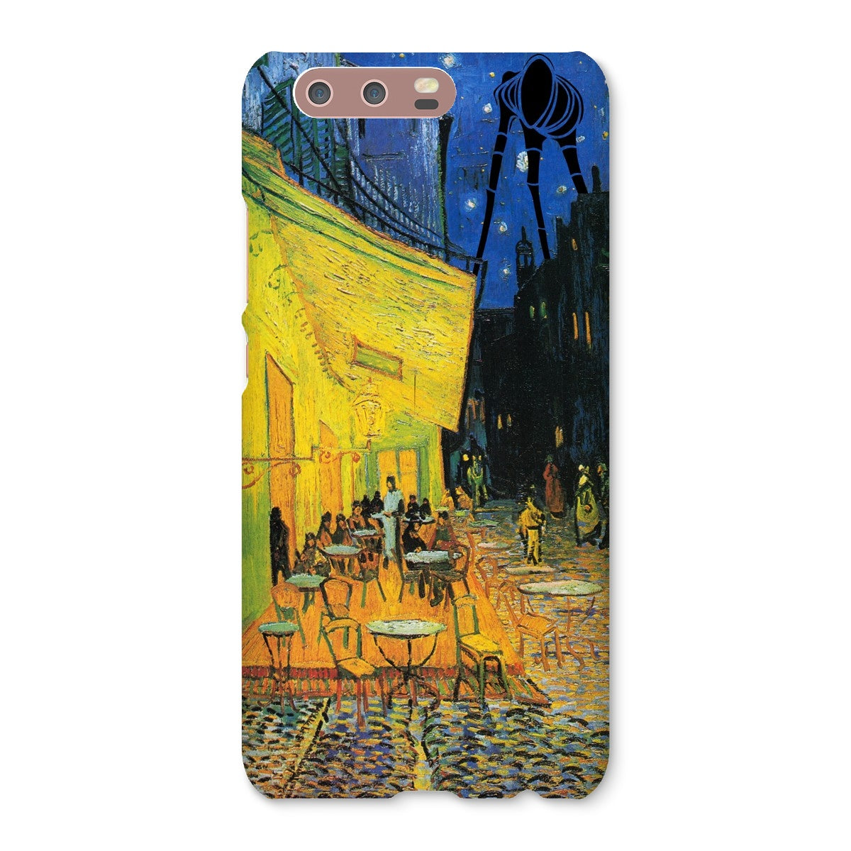 War of the Worlds// Cafe vs Tripod Snap Phone Case