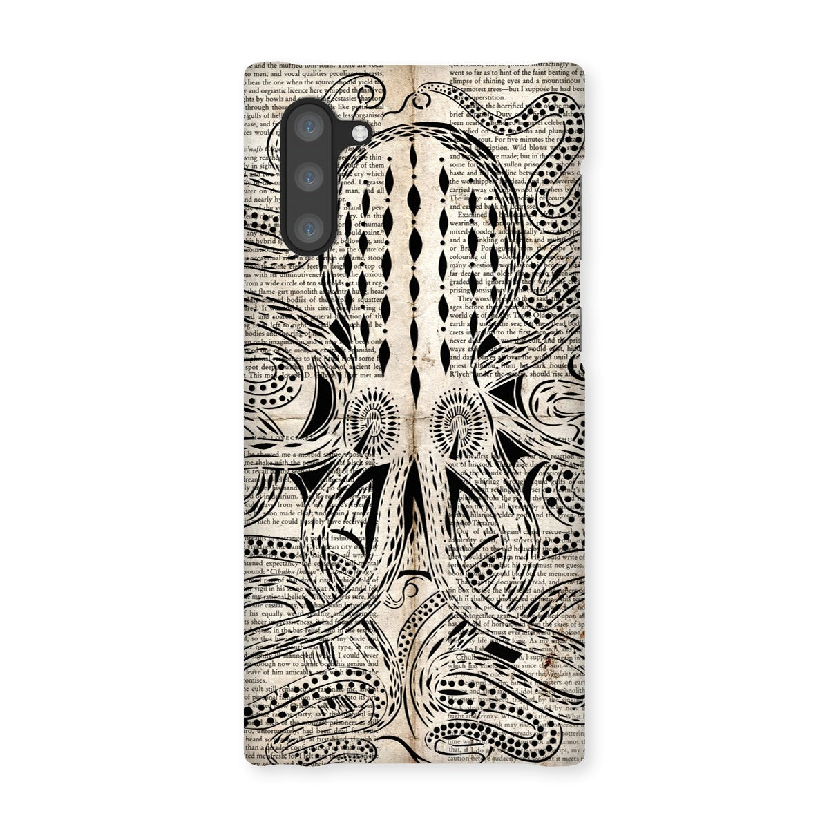 Lovecraft, The Call of Cthulhu Grunge Edition Snap Phone Case