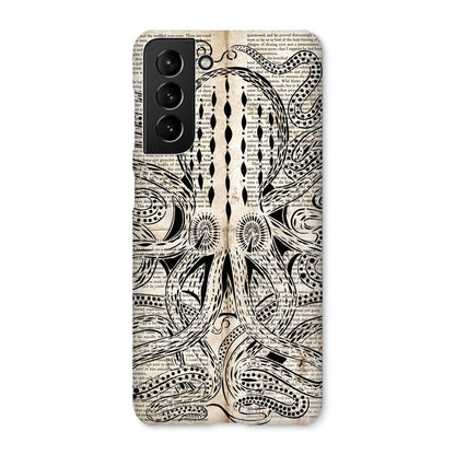 Lovecraft, The Call of Cthulhu Grunge Edition Snap Phone Case