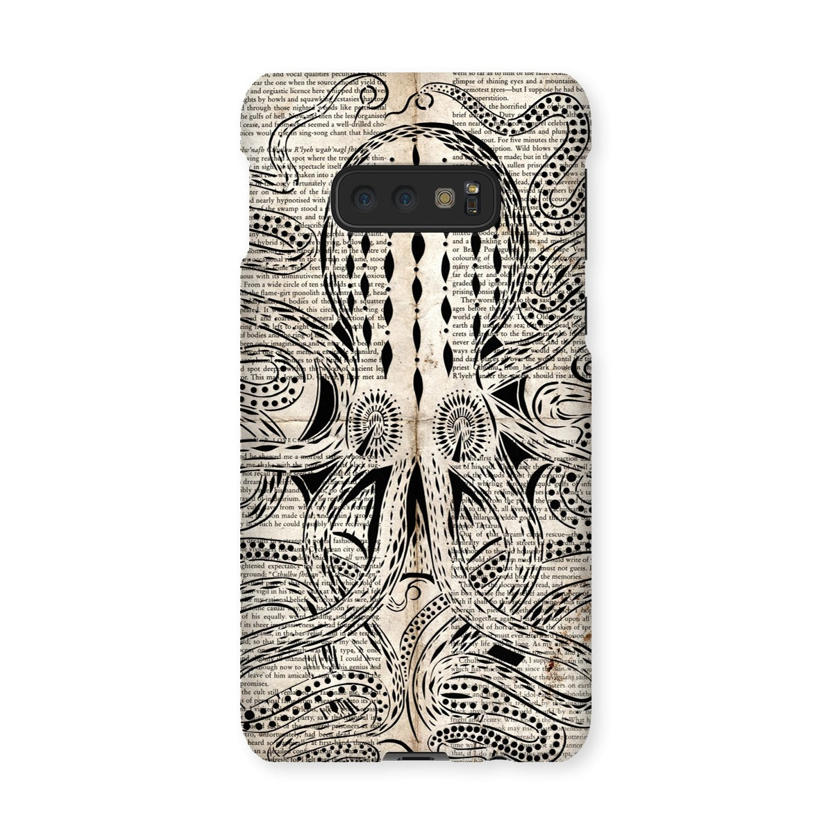 Lovecraft, The Call of Cthulhu Grunge Edition Snap Phone Case