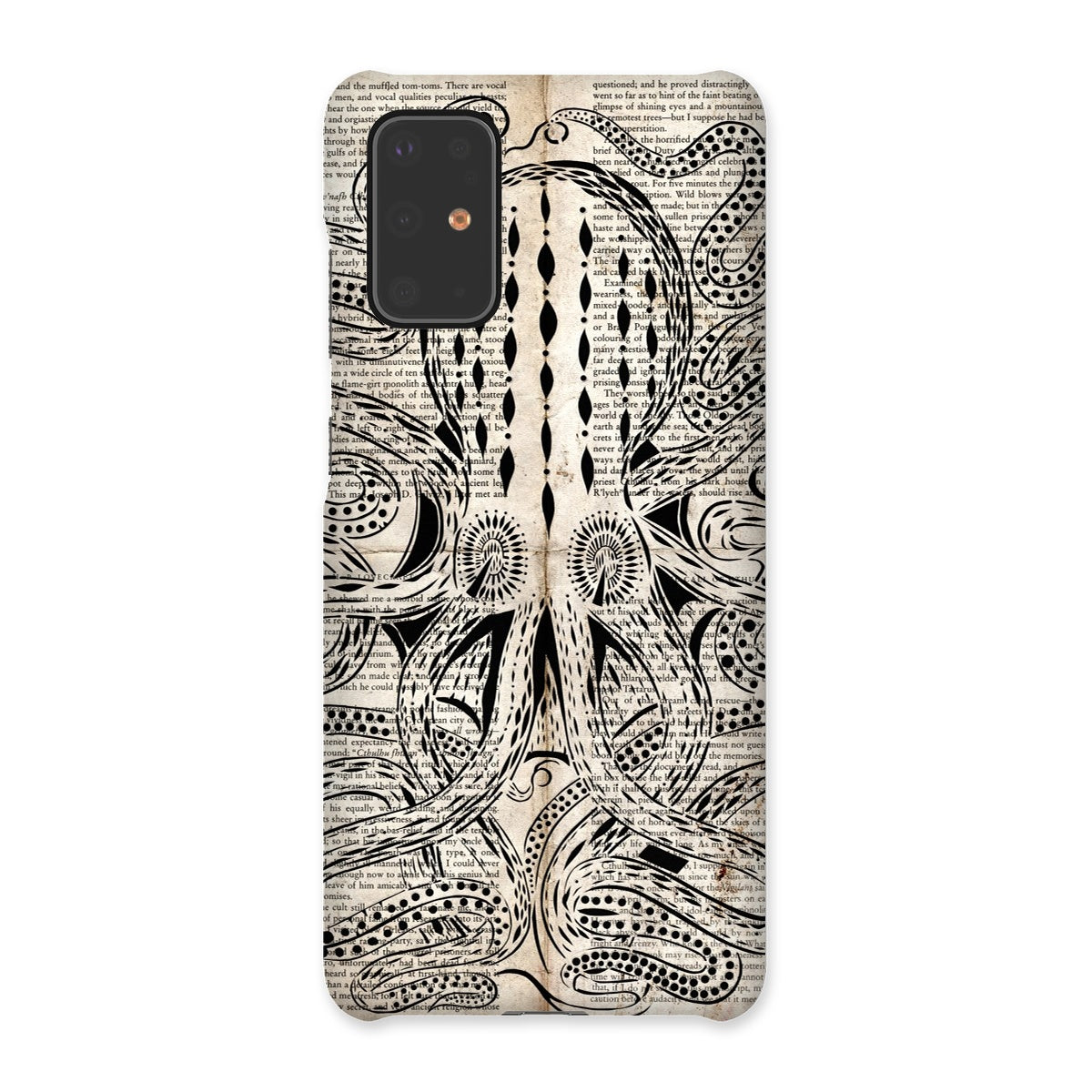 Lovecraft, The Call of Cthulhu Grunge Edition Snap Phone Case