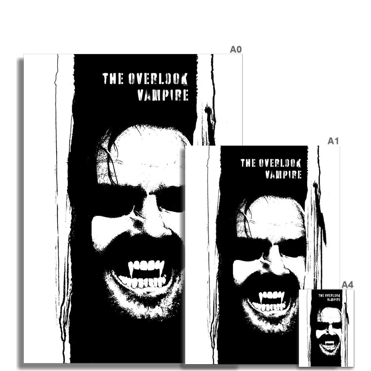 The Shining// The Overlook Vampire Poster Wall Art Poster