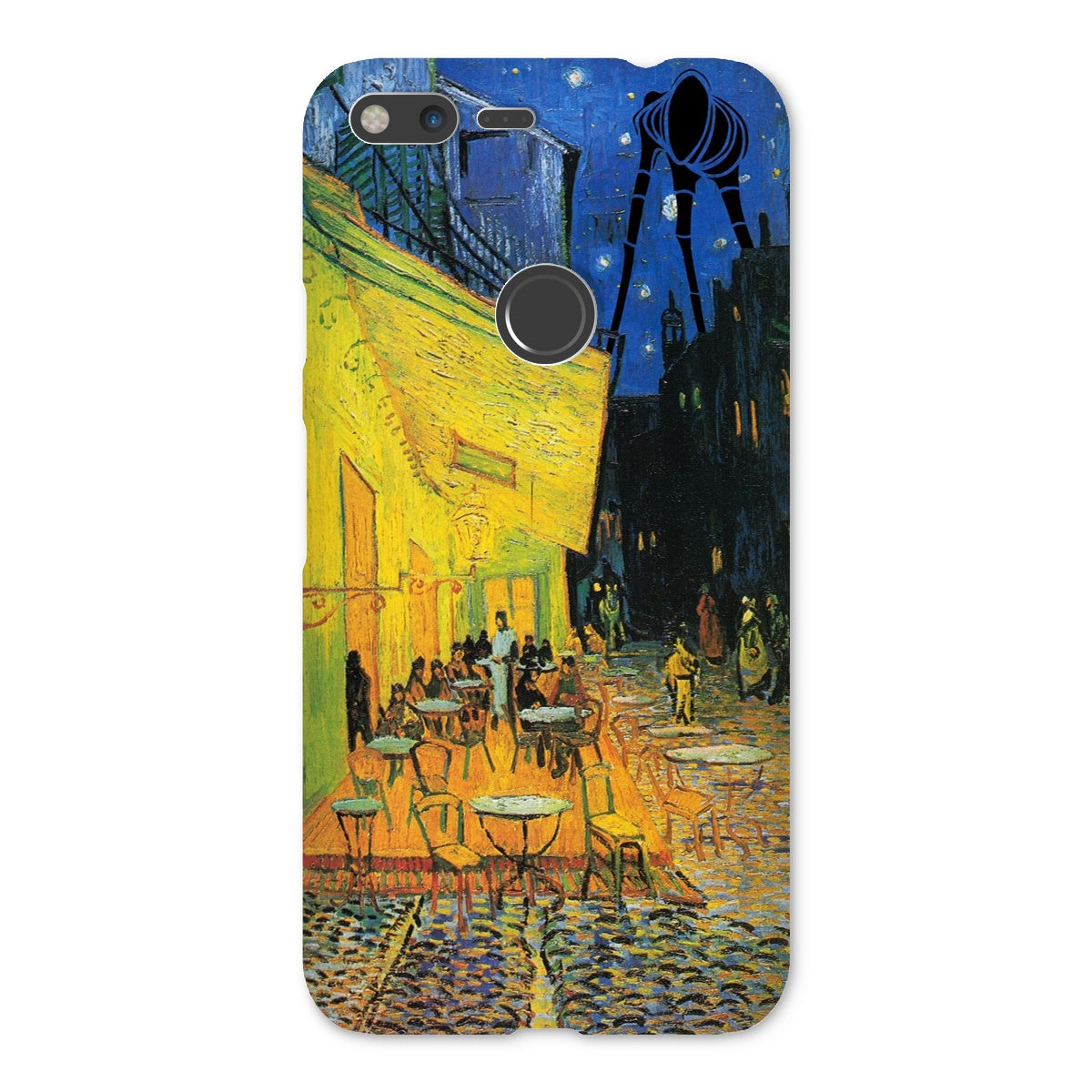 War of the Worlds// Cafe vs Tripod Snap Phone Case