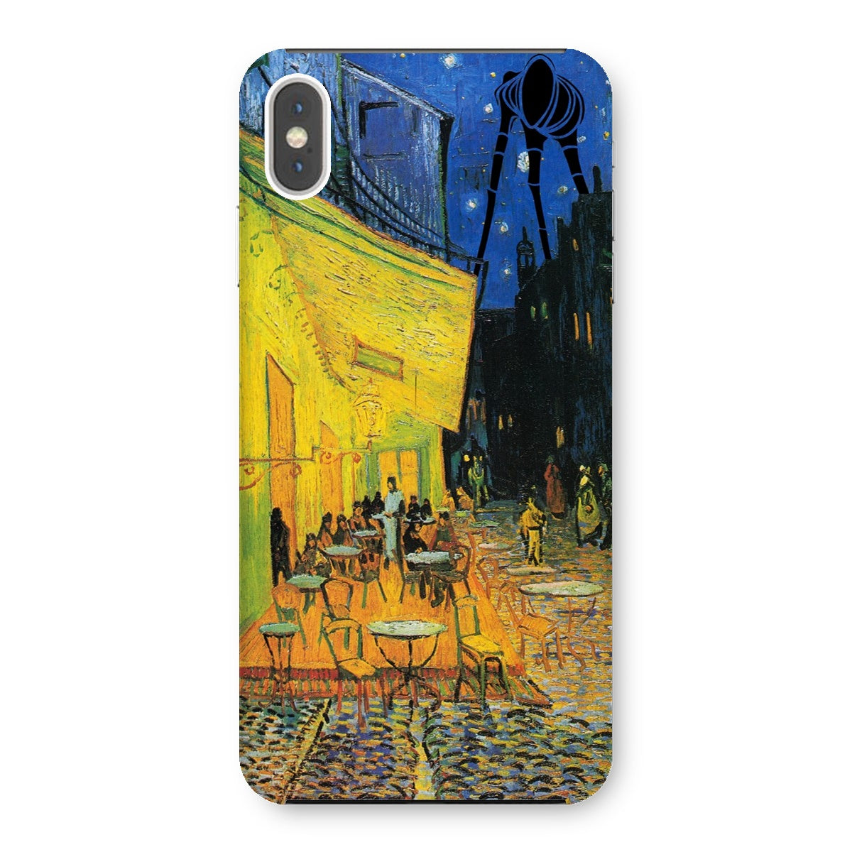 War of the Worlds// Cafe vs Tripod Snap Phone Case