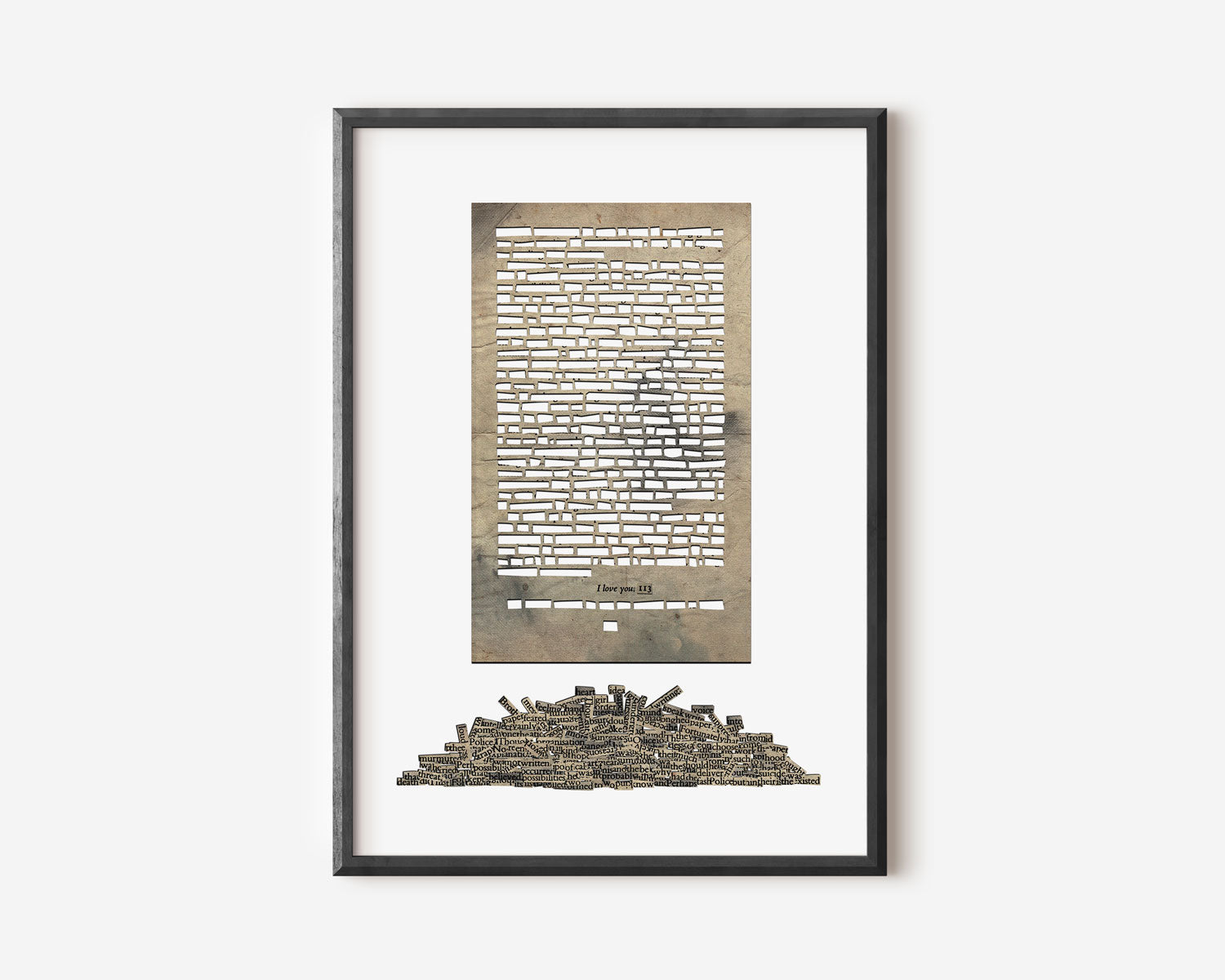 "1984 // I Love You 113" | Fine Art Print