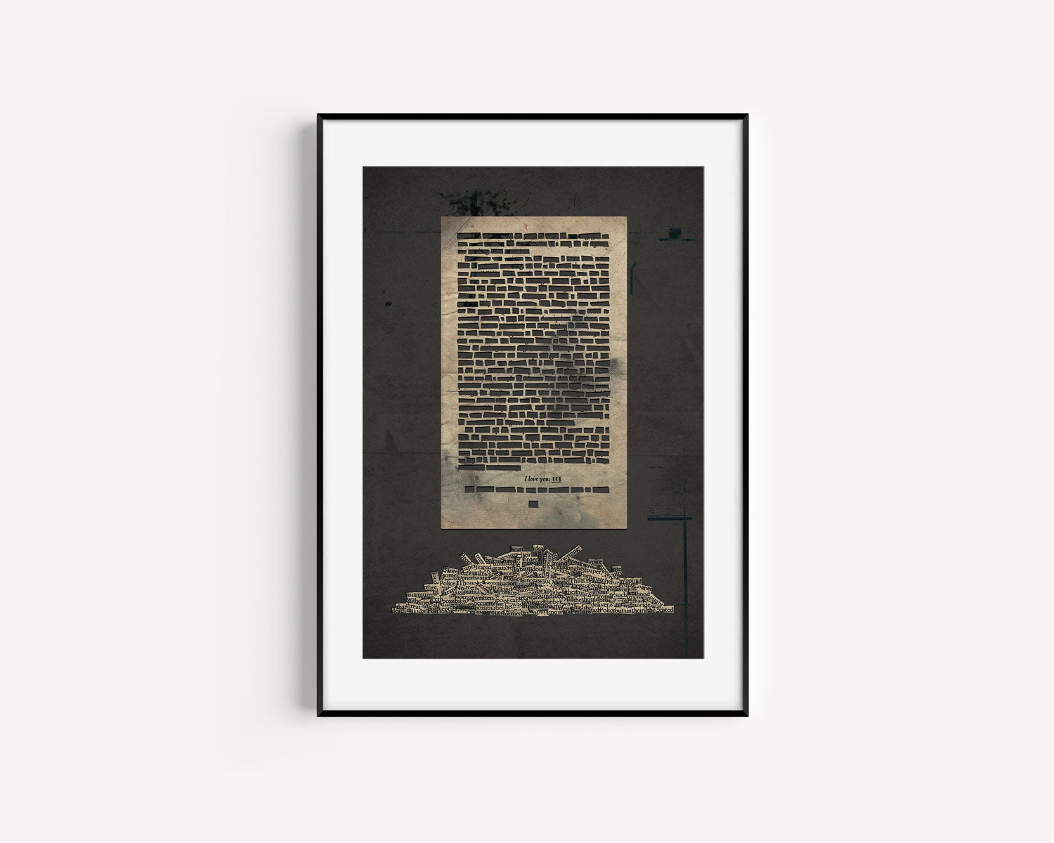 "1984 // I Love You 113" | Fine Art Print