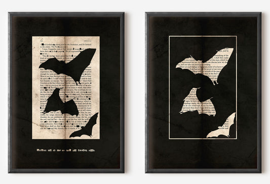 Dracula // "Brooding Wings 252" Double Print Fine Art Edition