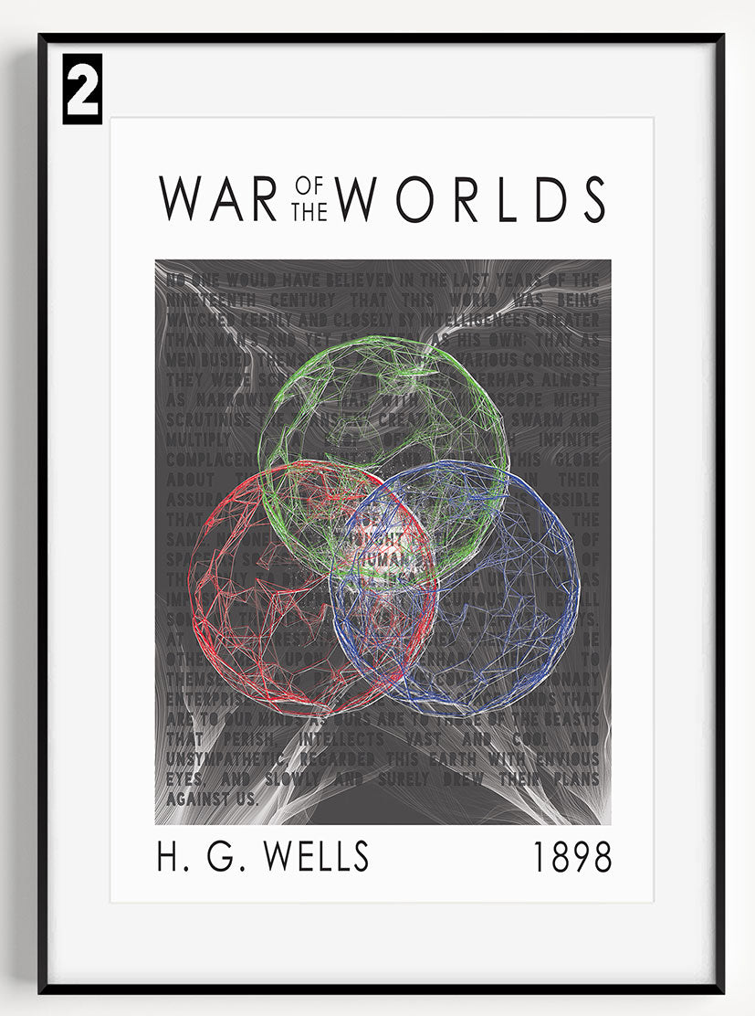 Single War of the Worlds Collection Prints