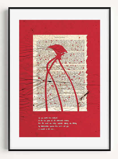 The Red One - Tripod Fine Art Print