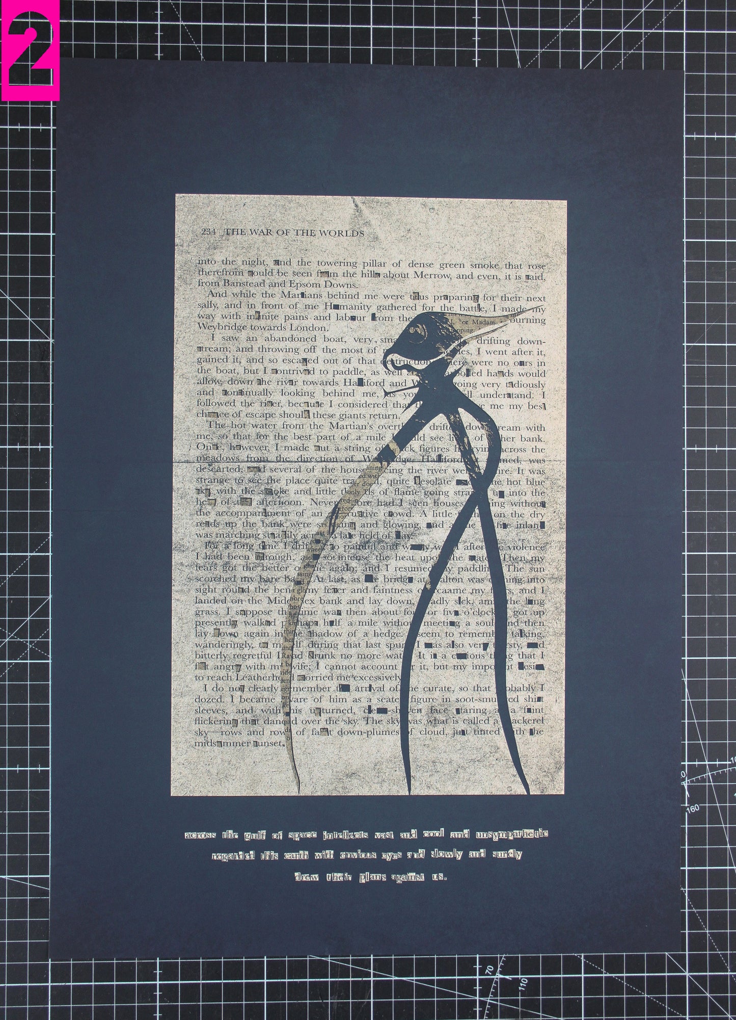 Mashup - Raven and War of the Worlds - Proof Prints (2)