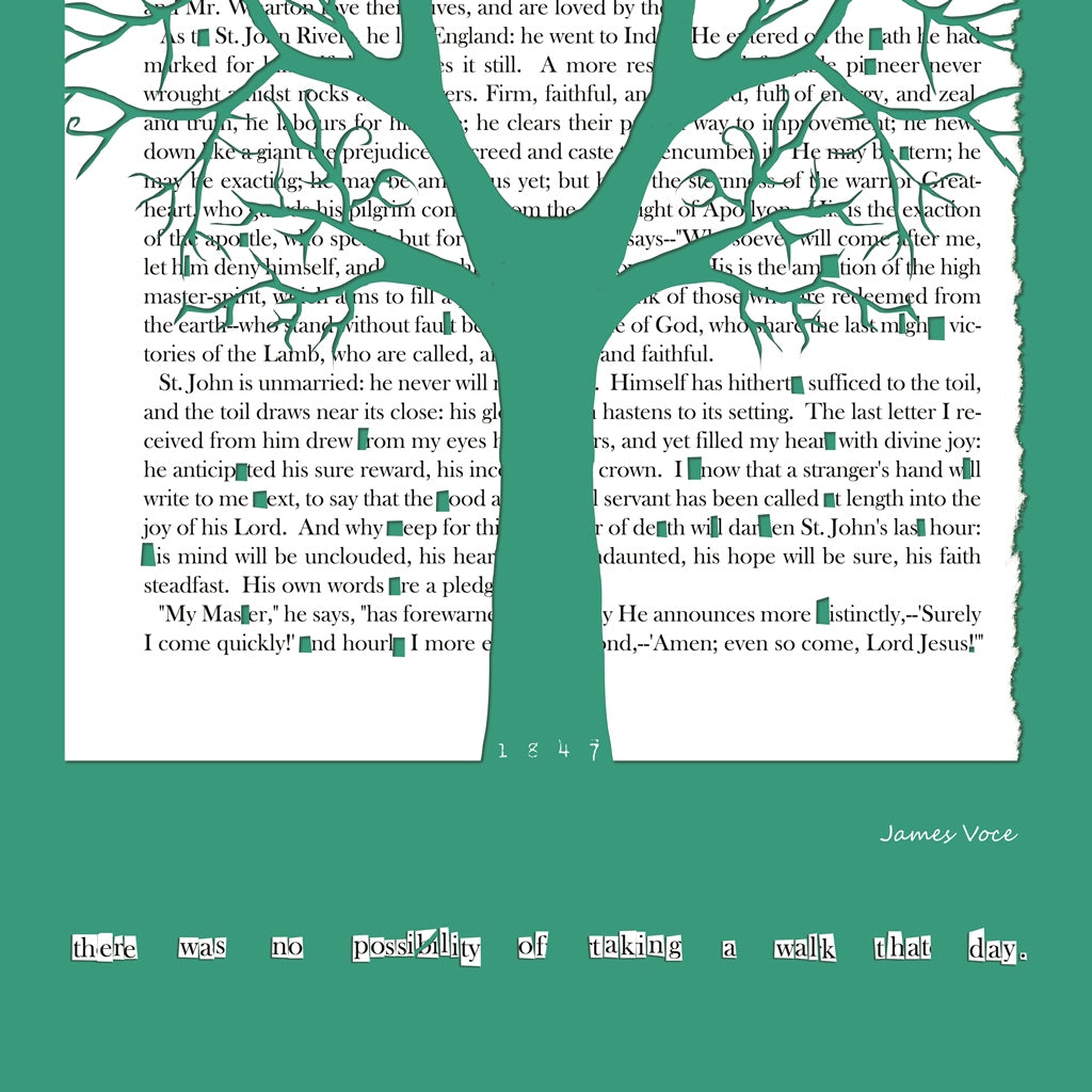 Jane Eyre // Cherstnut Tree Digital Print