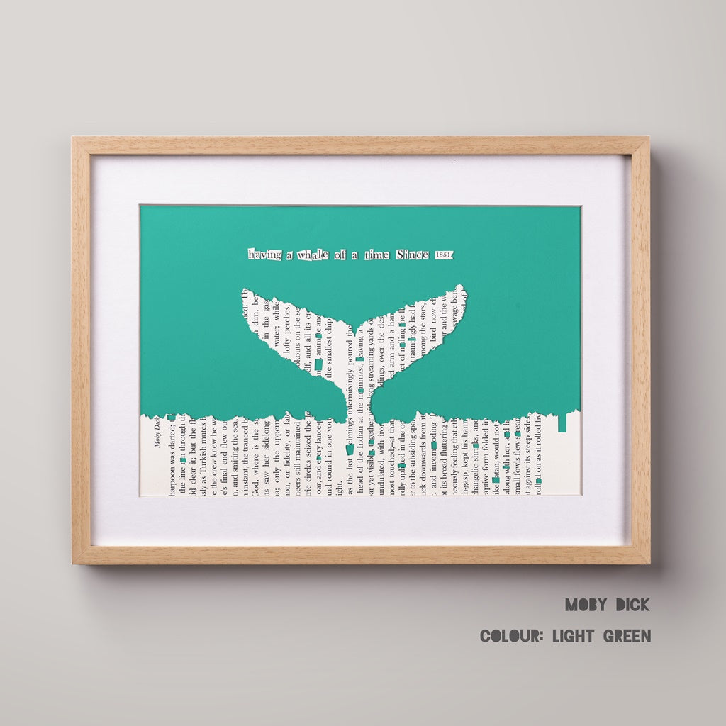 Moby Dick "Whale of a Time" Art Print