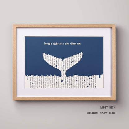 Moby Dick "Whale of a Time" Art Print