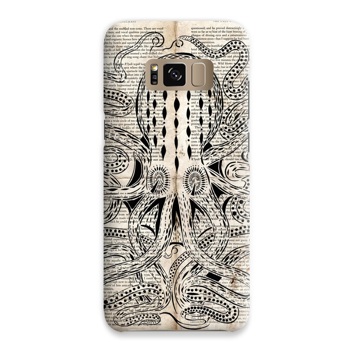 Lovecraft, The Call of Cthulhu Grunge Edition Snap Phone Case