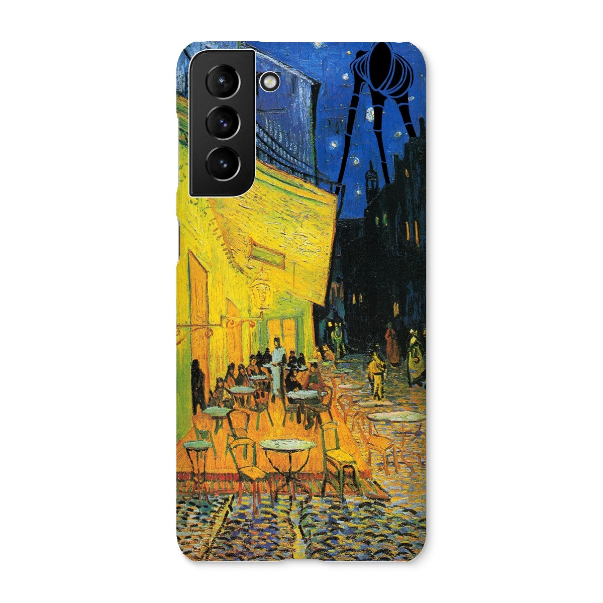 War of the Worlds// Cafe vs Tripod Snap Phone Case