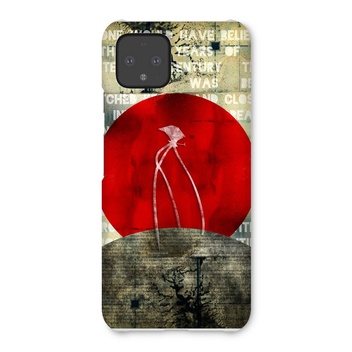 War of the Worlds// Monstrous Tripod Super Grunge Snap Phone Case