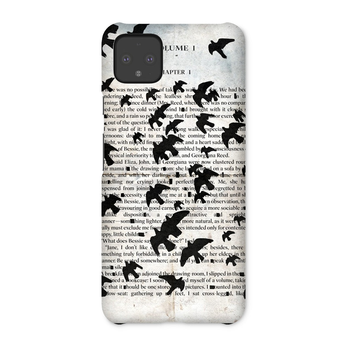 Jane Eyre// Free Bird 7 Snap Phone Case