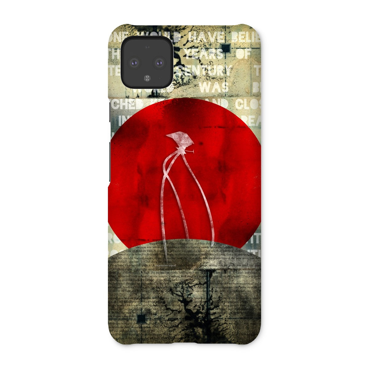 War of the Worlds// Monstrous Tripod Super Grunge Snap Phone Case