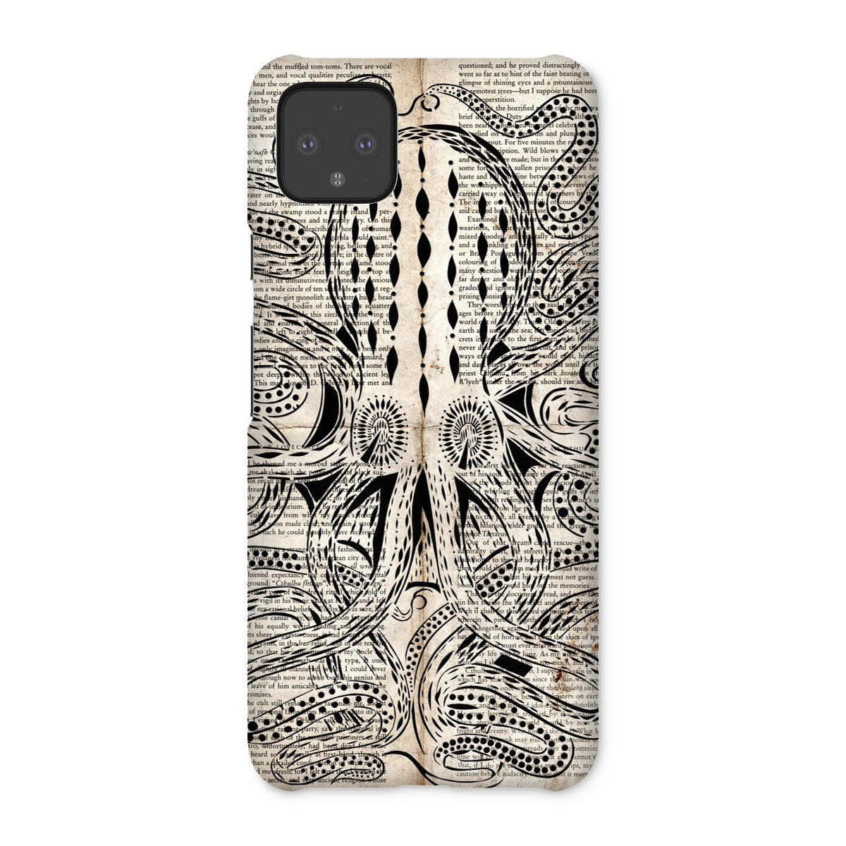 Lovecraft, The Call of Cthulhu Grunge Edition Snap Phone Case