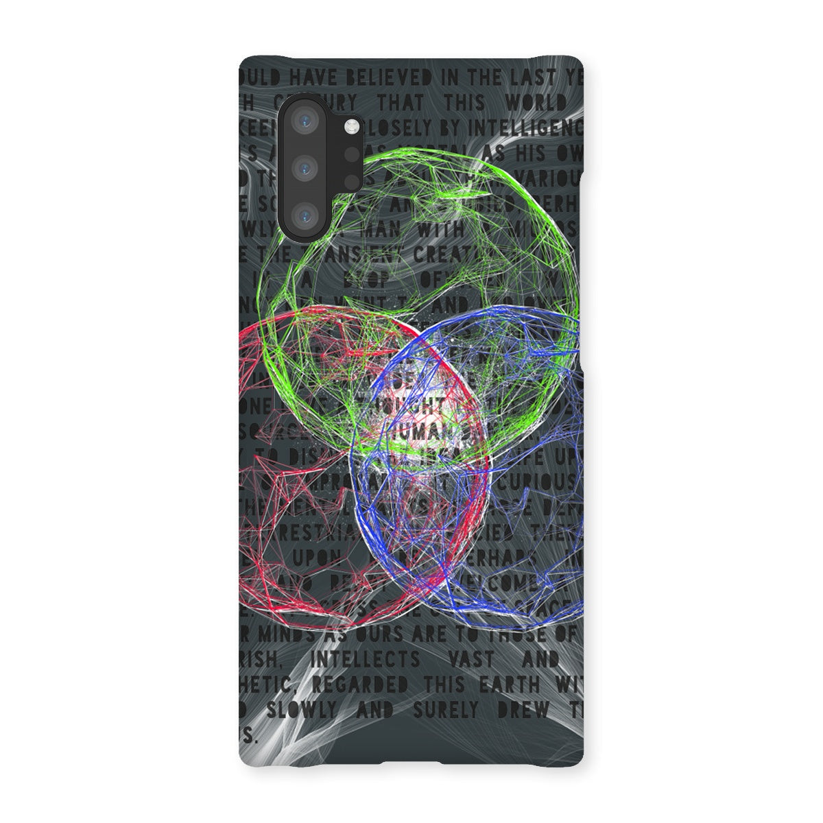 War of the Worlds// Human Thought Snap Phone Case