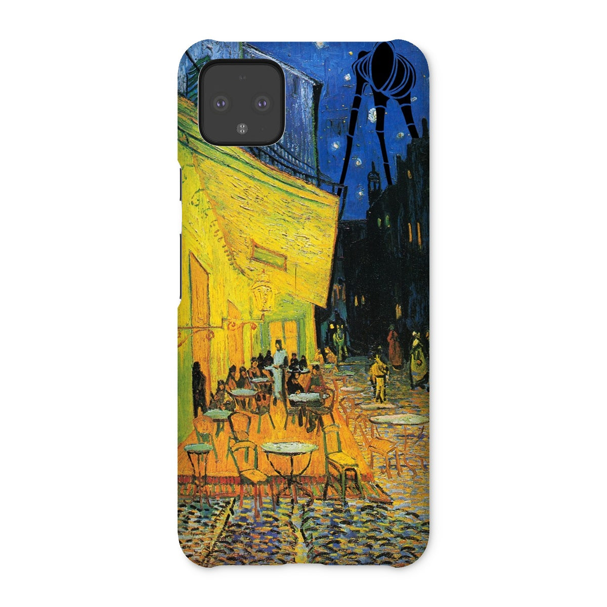 War of the Worlds// Cafe vs Tripod Snap Phone Case
