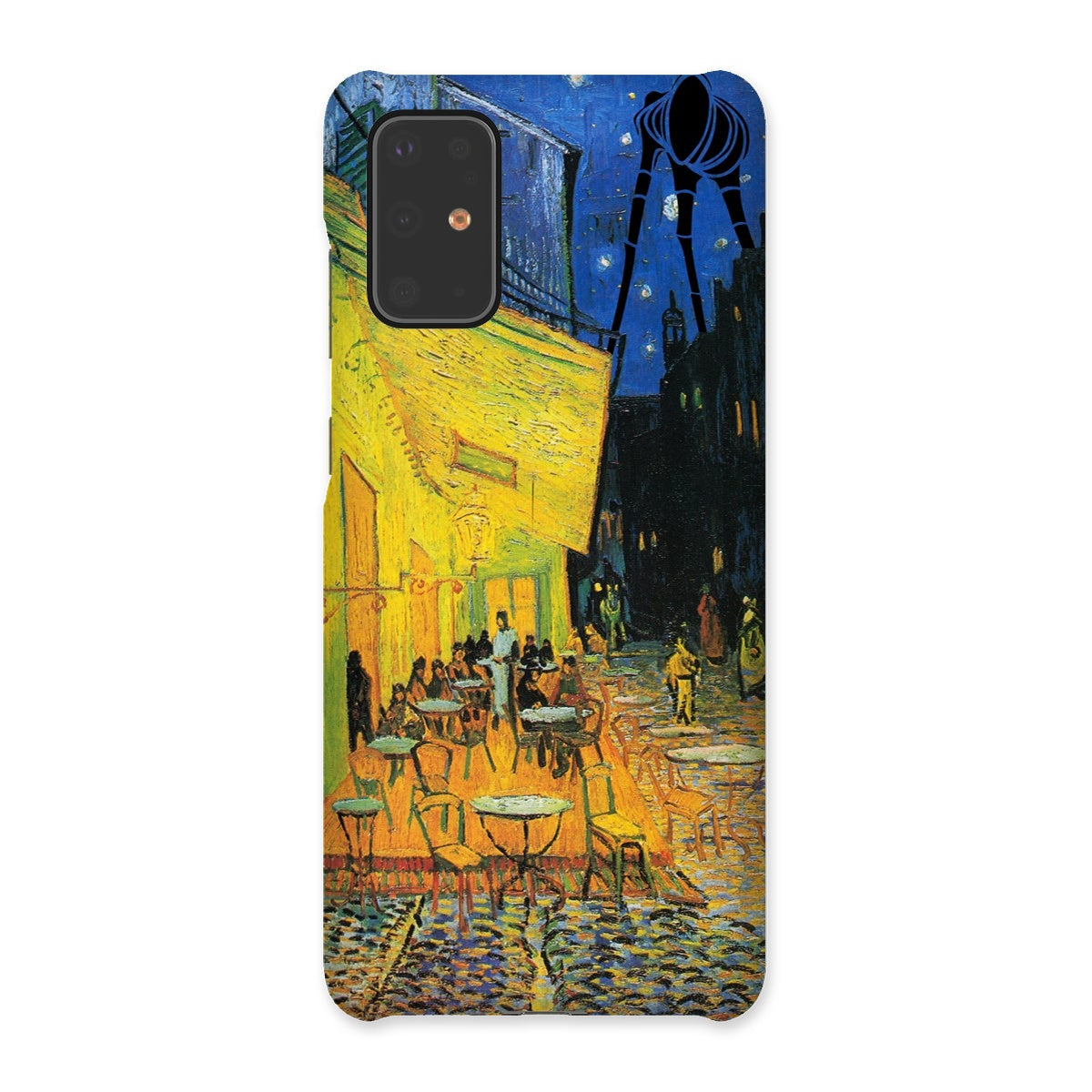 War of the Worlds// Cafe vs Tripod Snap Phone Case