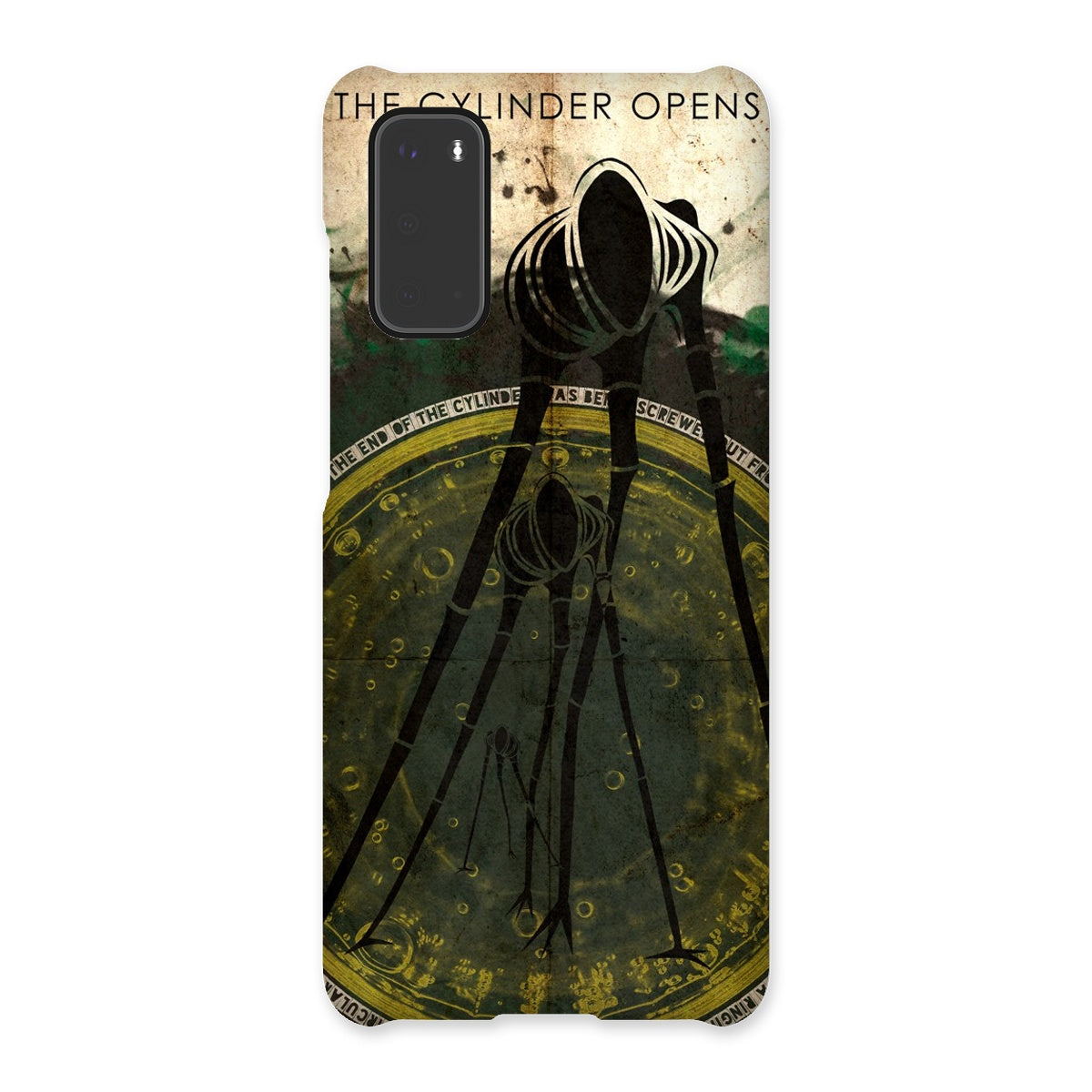 War of the Worlds// The Cylinder Opens Poster Snap Phone Case