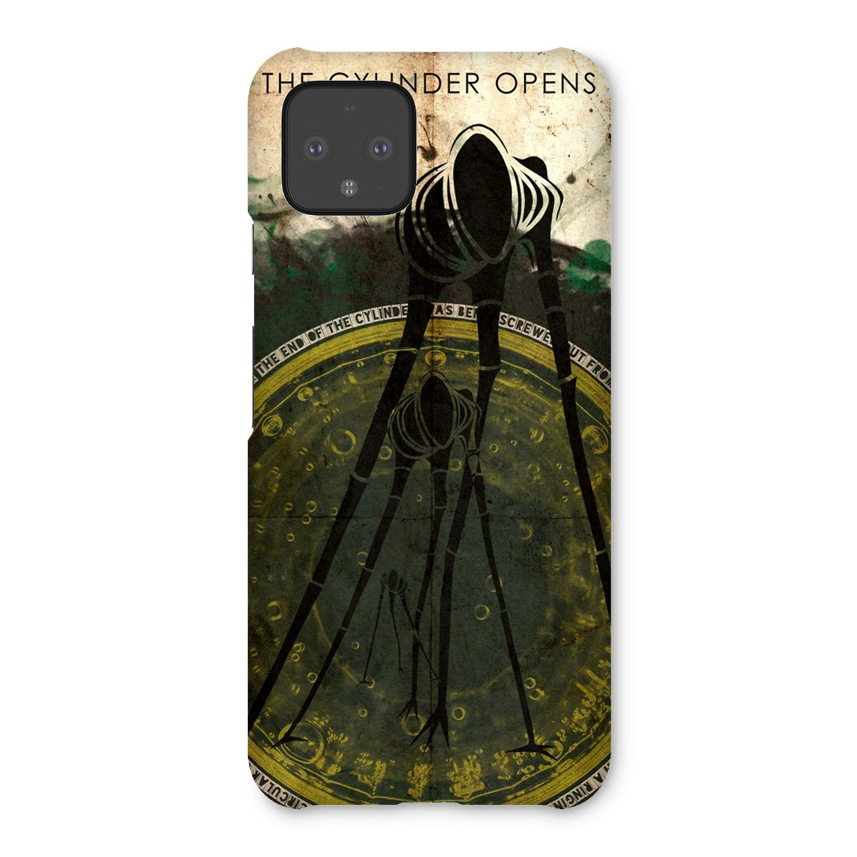 War of the Worlds// The Cylinder Opens Poster Snap Phone Case