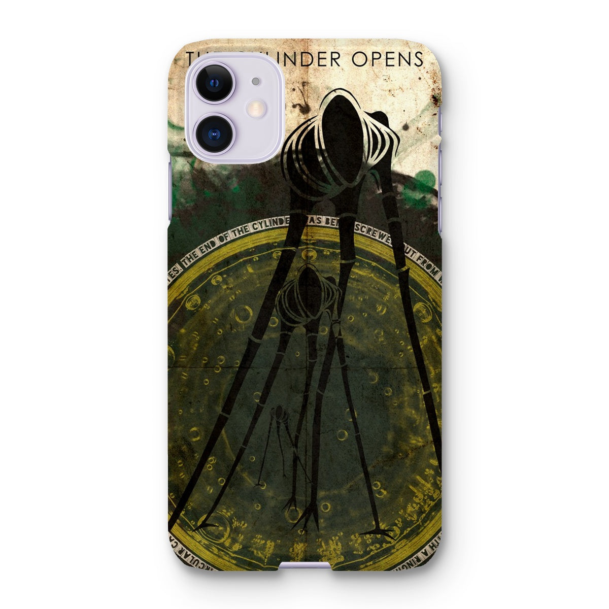 War of the Worlds// The Cylinder Opens Poster Snap Phone Case