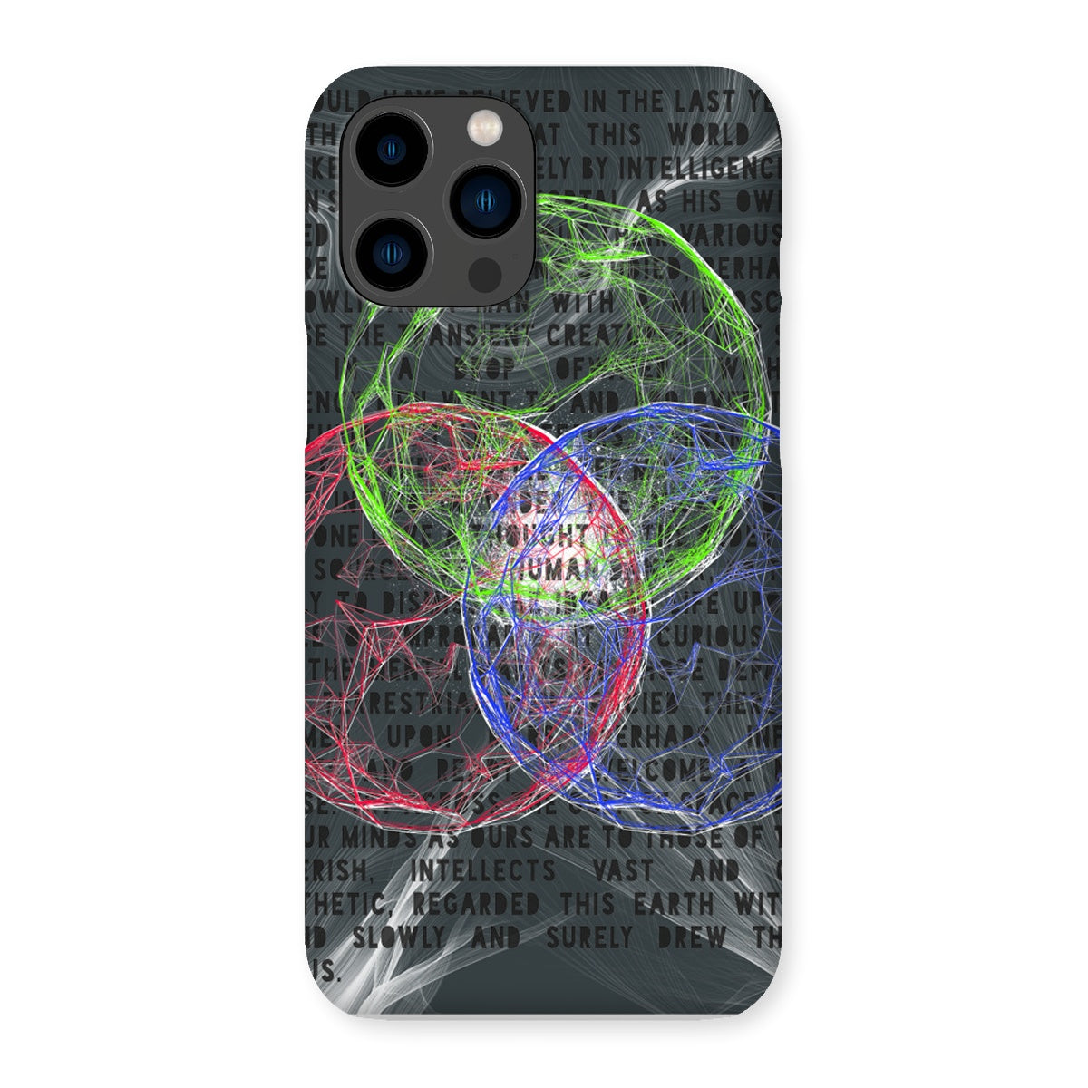 War of the Worlds// Human Thought Snap Phone Case