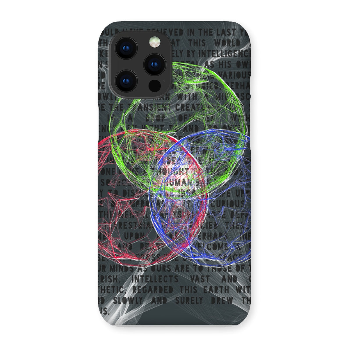 War of the Worlds// Human Thought Snap Phone Case