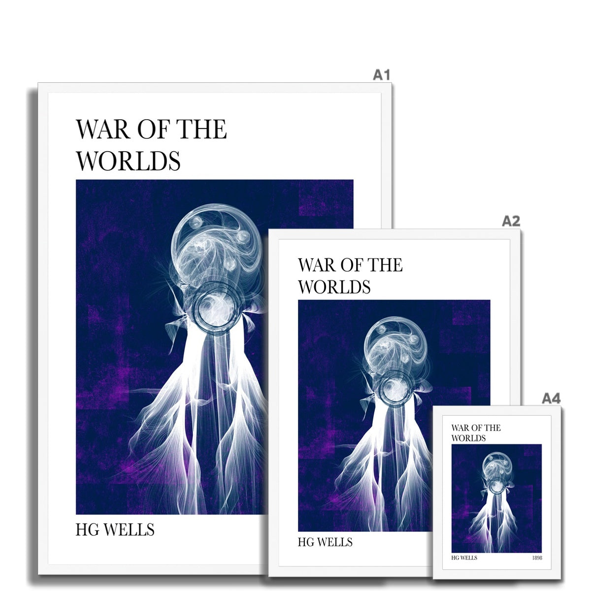 War of the Worlds "First Contact" Fine Art Print