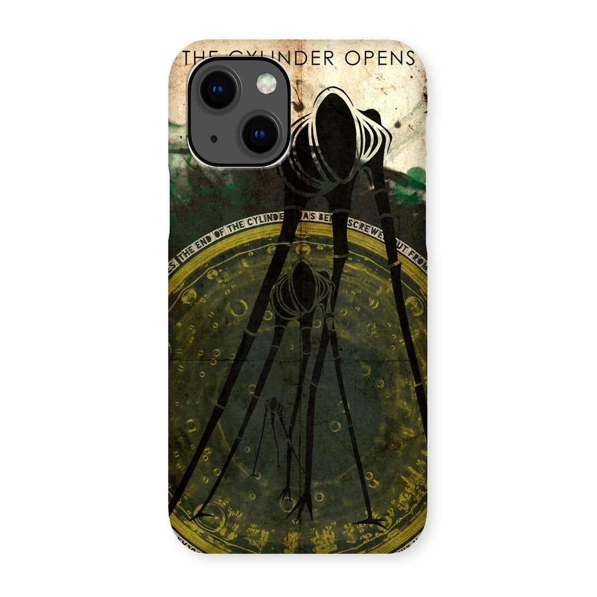 War of the Worlds// The Cylinder Opens Poster Snap Phone Case