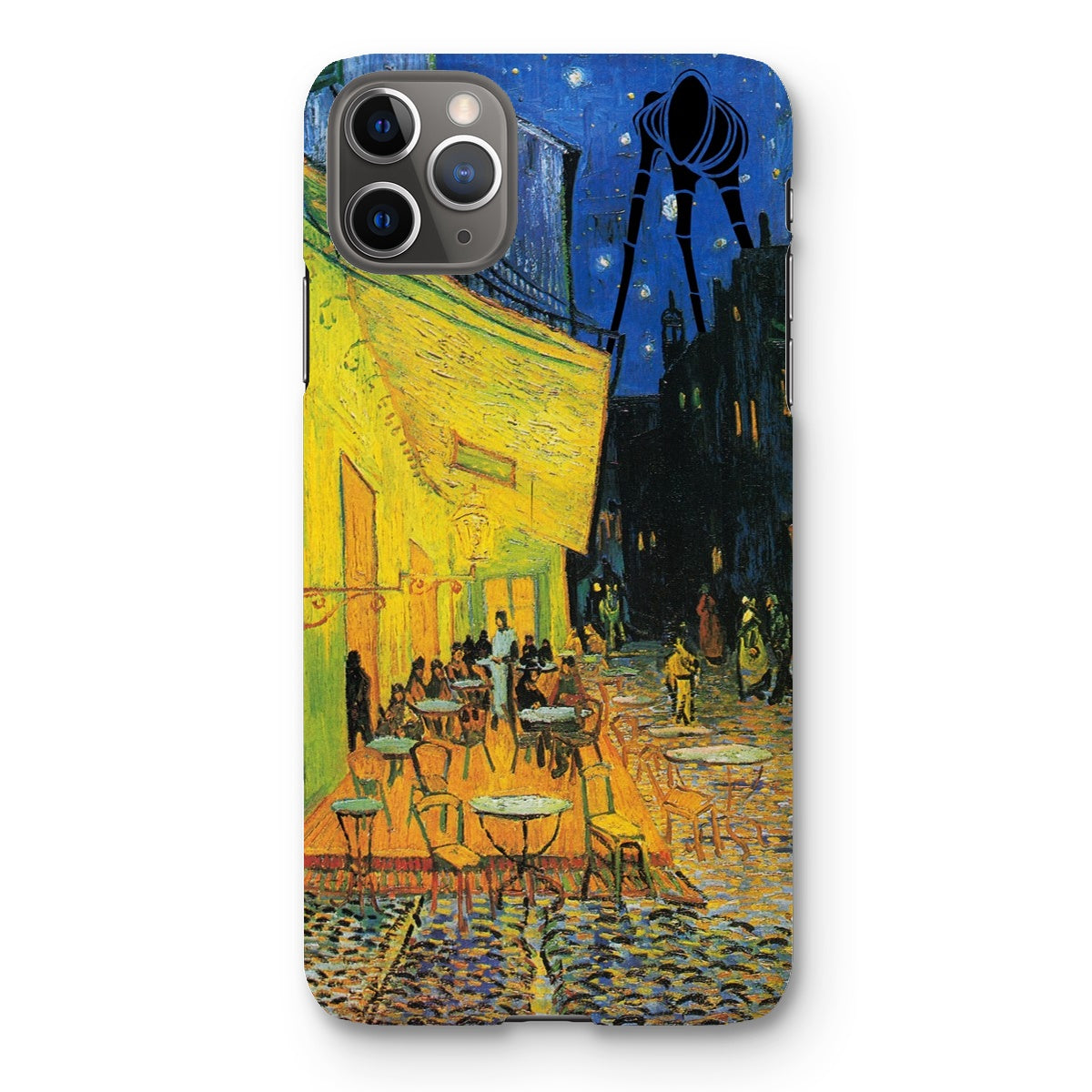 War of the Worlds// Cafe vs Tripod Snap Phone Case