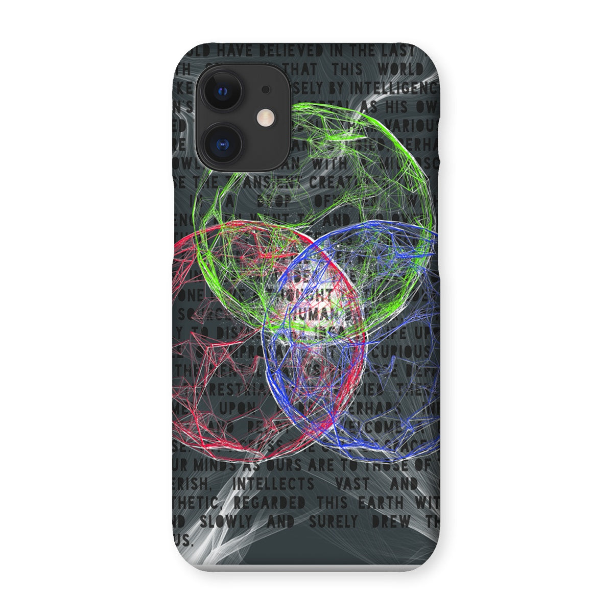 War of the Worlds// Human Thought Snap Phone Case