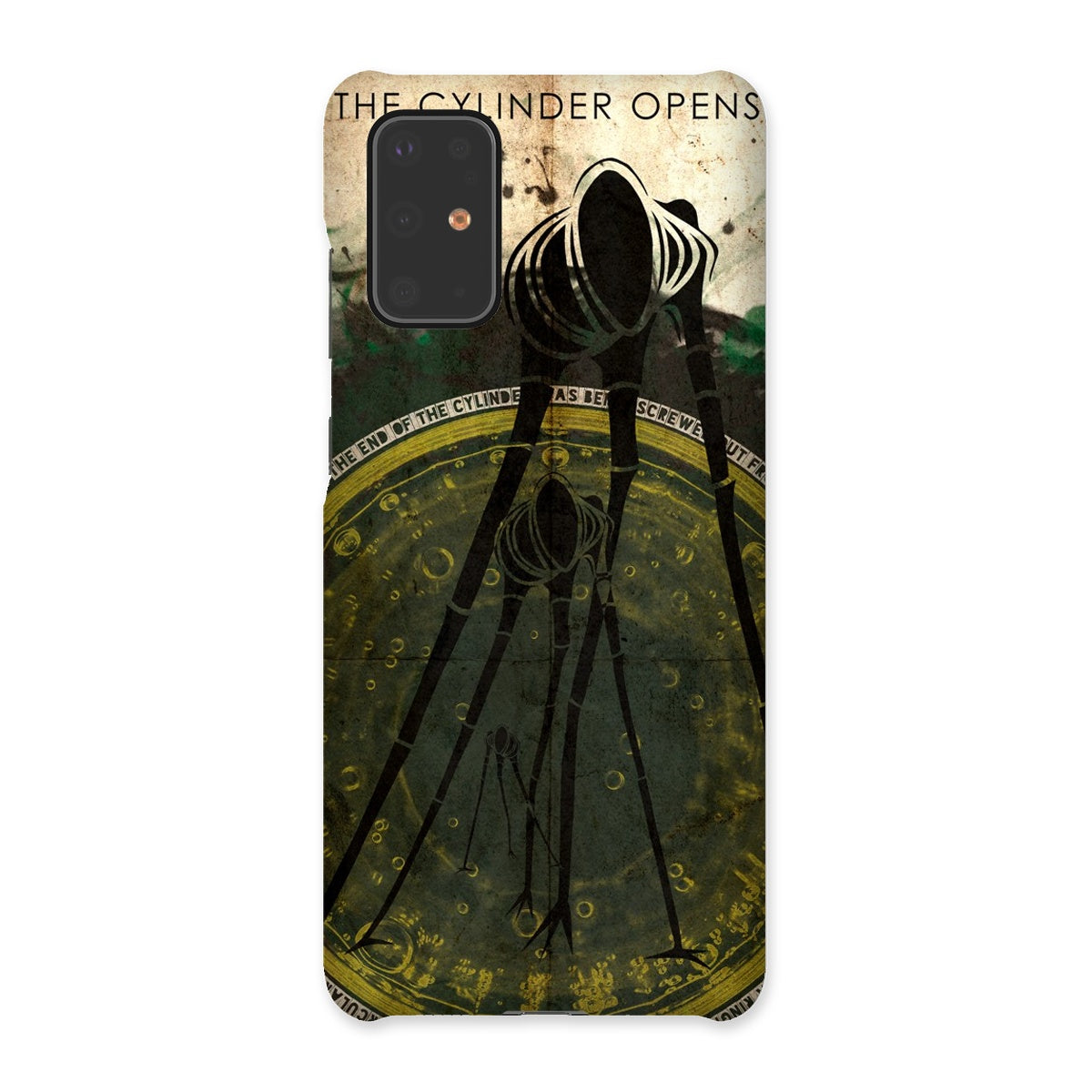 War of the Worlds// The Cylinder Opens Poster Snap Phone Case