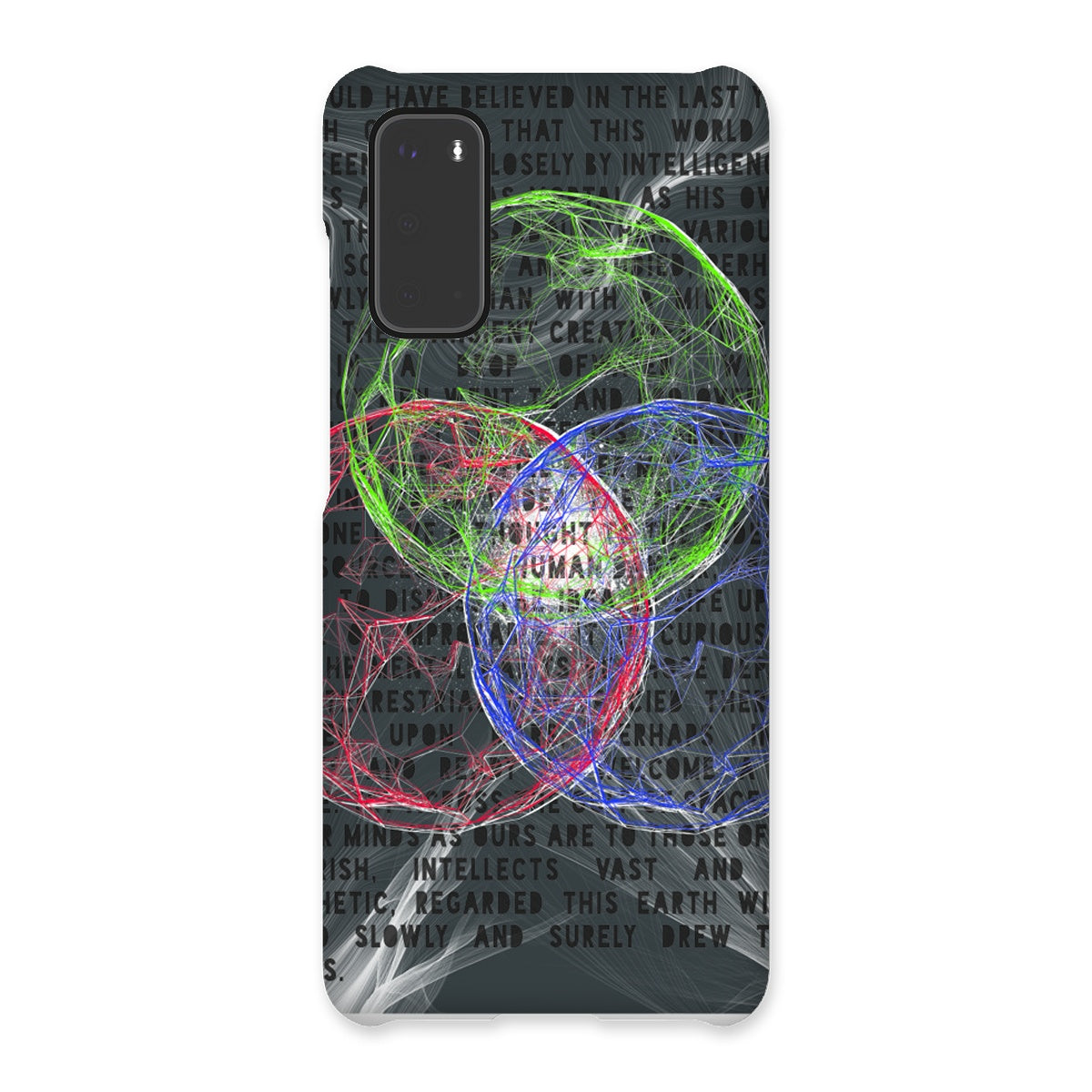 War of the Worlds// Human Thought Snap Phone Case