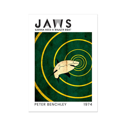 JAWS POSTER Wall Art Poster