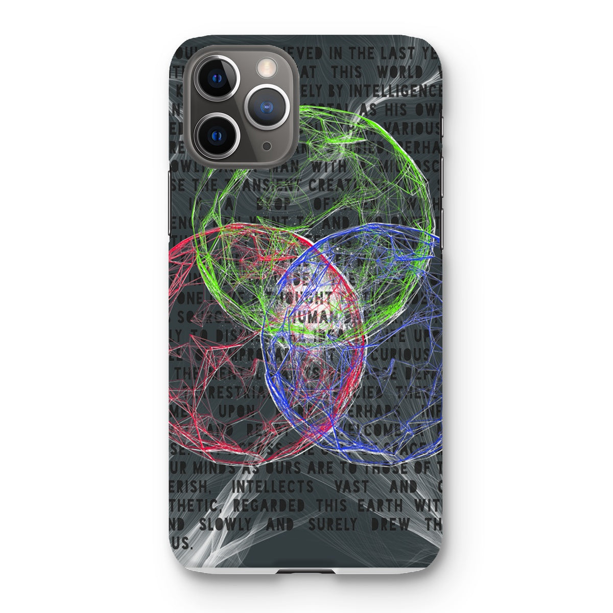 War of the Worlds// Human Thought Snap Phone Case