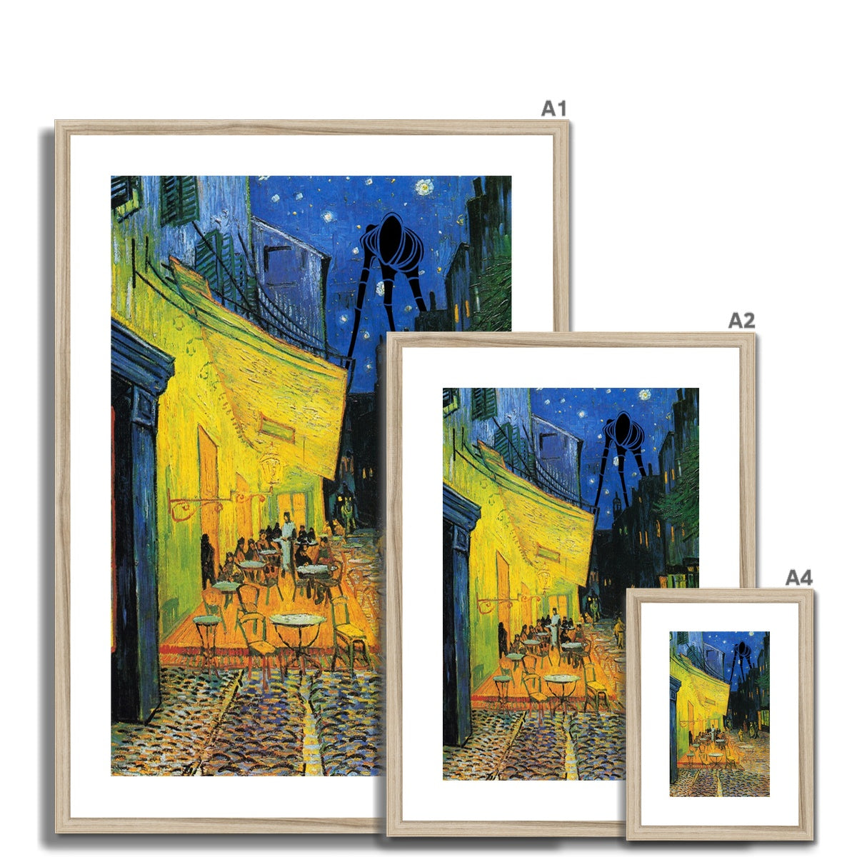 War of the Worlds// "A Table for 3 [legs]" Fine Art Print