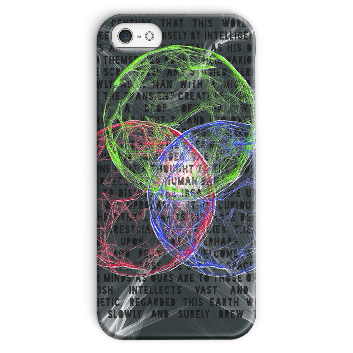 War of the Worlds// Human Thought Snap Phone Case