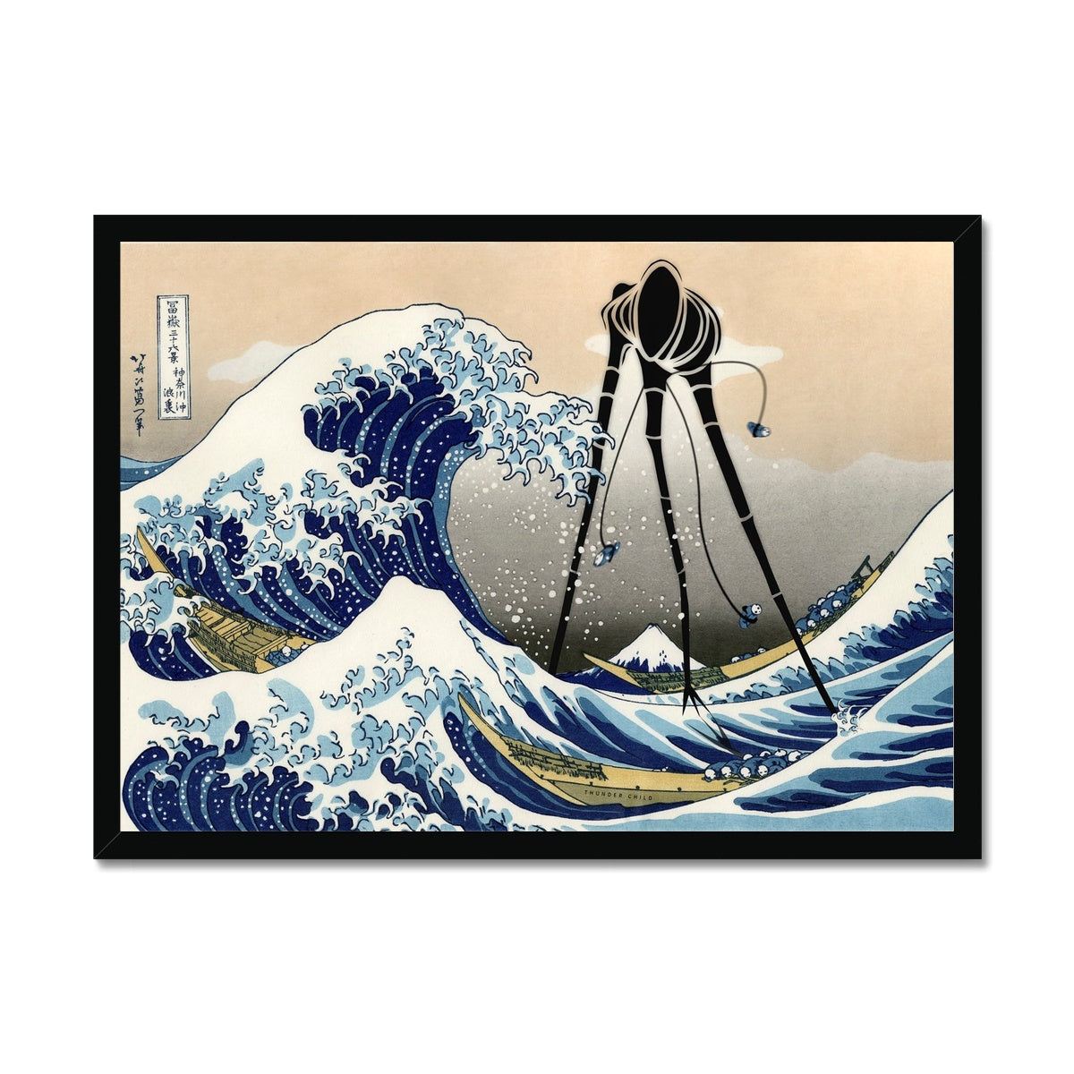 The Great Wave & The Monstrous Tripod