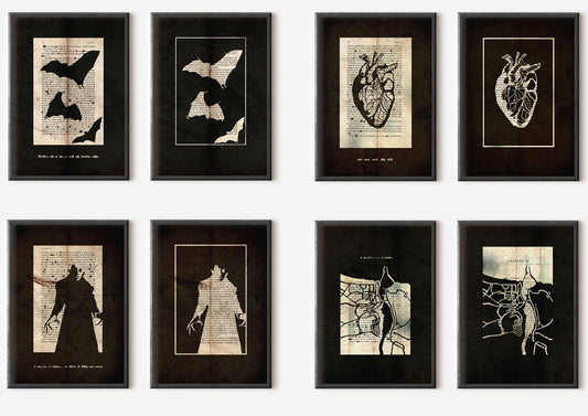 Dracula 9 Print Collection