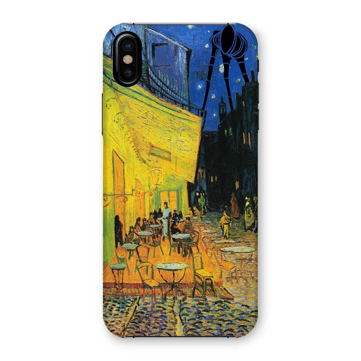 War of the Worlds// Cafe vs Tripod Snap Phone Case