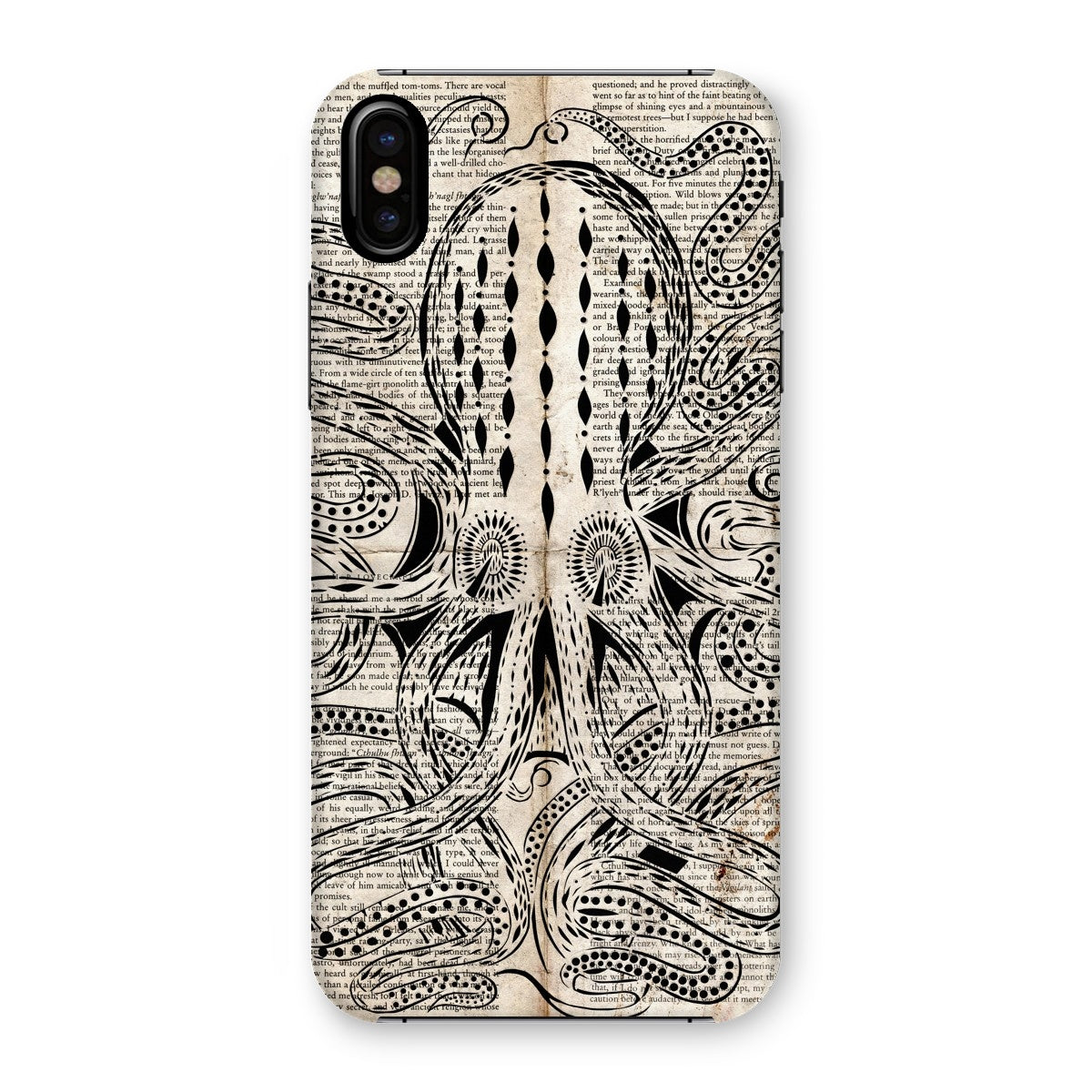 Lovecraft, The Call of Cthulhu Grunge Edition Snap Phone Case