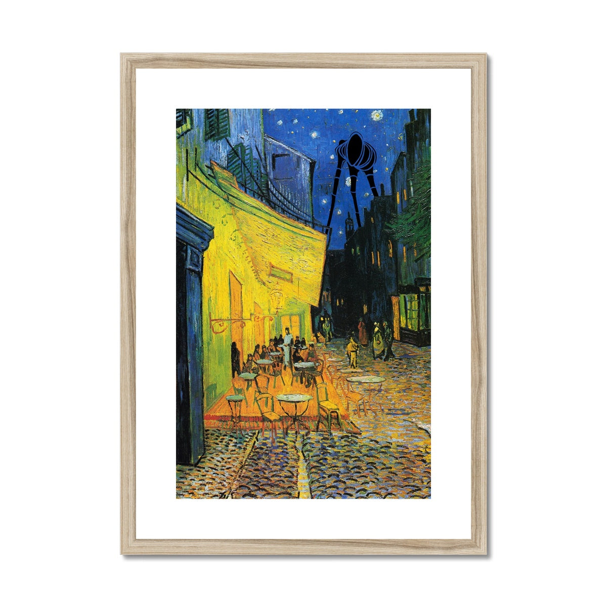 War of the Worlds// "A Table for 3 [legs]" Fine Art Print