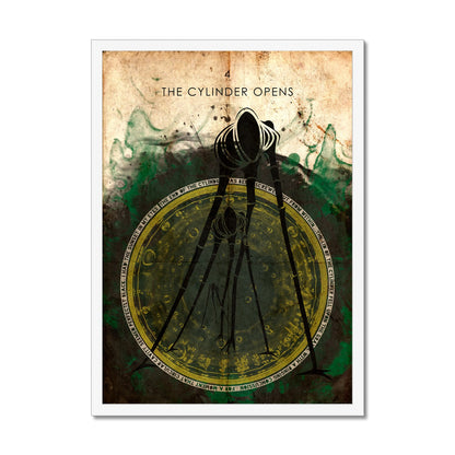 War of the WOrlds// "The Cylinder Opens" Fine Art Print